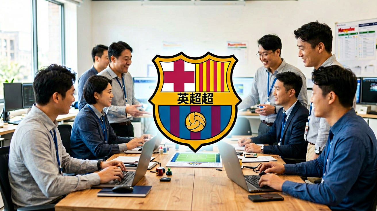巴塞罗那球队队徽示意图
