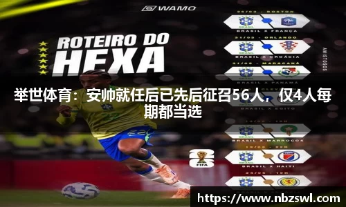 举世体育：安帅就任后已先后征召56人，仅4人每期都当选